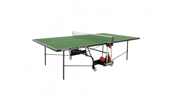 Теннисный стол Donic Outdoor Roller 400 230294-G зеленый 600_380