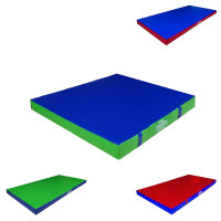 Мат гимнастический 100x100x10см винилискожа (холлослеп/холлофайбер) Dinamika ZSO-000123