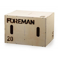 Плиометрических бокс 50х60х75см Foreman для улицы, влагостойкая фанера FY-1373