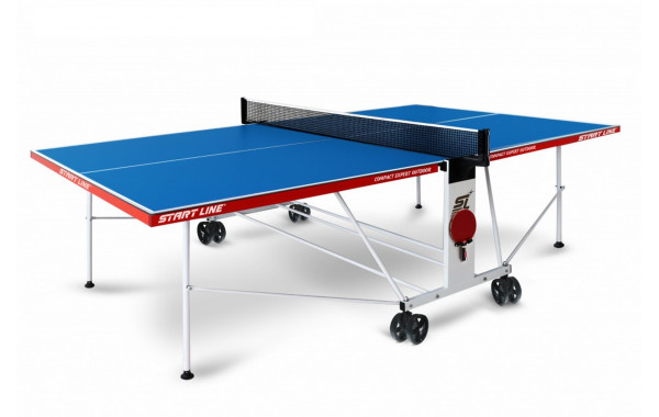 Теннисный стол Start line Compact EXPERT Outdoor 6 Blue 600_380