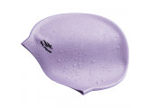 Шапочка для плавания силиконовая взрослая (сиреневая) Sportex E41559
