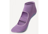 Носки для йоги Star Fit SW-220 фиолетовый пастель, 1 пара