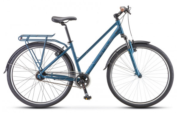Велосипед 28" Stels Navigator 830 Lady (5-ск) V010 (рама 15,7) (ALU рама) LU088719 Синий 600_380