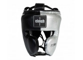 Шлем боксерский Clinch Punch 2.0 C145 черно-серебристый
