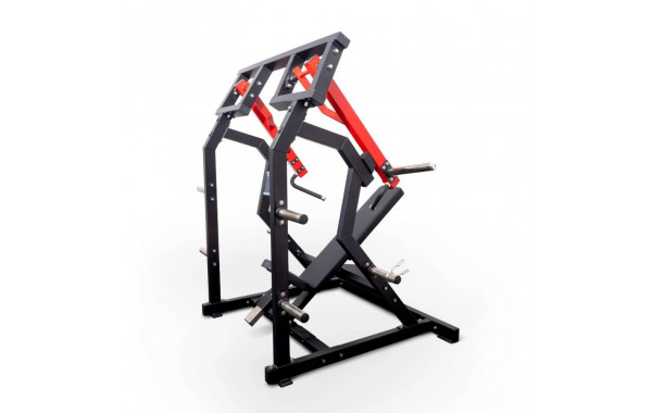 Плечевой жим на свободных весах Protrain PP121 черно-красный 600_380