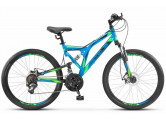 Велосипед 24" Stels Mustang MD V010 Синий\Черный (м) (LU095563) 048312