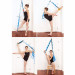 Эспандер для растяжки - йога лента Profi 2,8 метра Sportex B34481 голубой 75_75