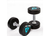 Гантели в уретане 28 кг Live Pro Premium Urethane Dumbbells LP8000-28