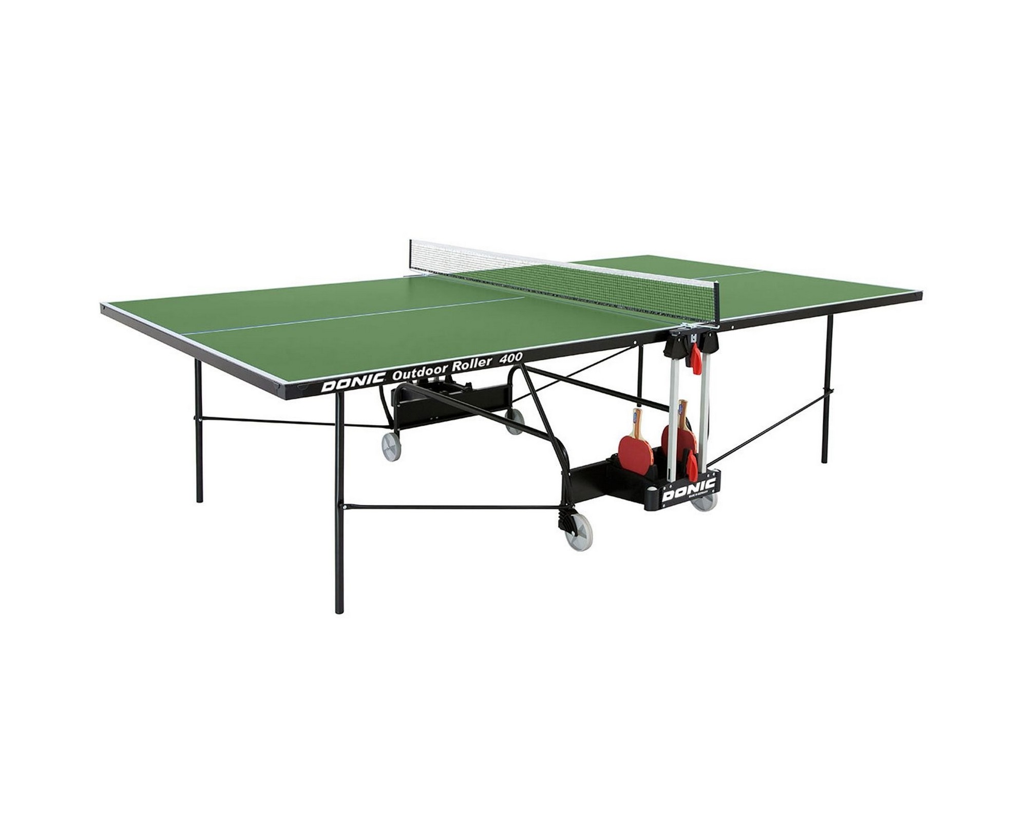 Теннисный стол Donic Outdoor Roller 400 230294-G зеленый 2000_1636