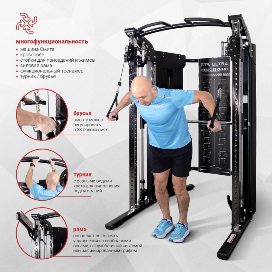 Многофункциональный силовой комплекс Protrain GTS-ULTRA 899_900
