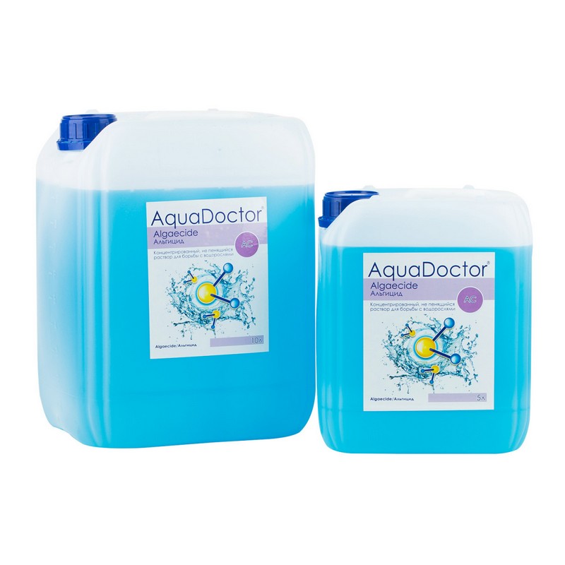 Альгицид непенящийся, жидкость для борьбы с водорослями (AC/30L) AquaDoctor 30л канистра AQ15355 800_800