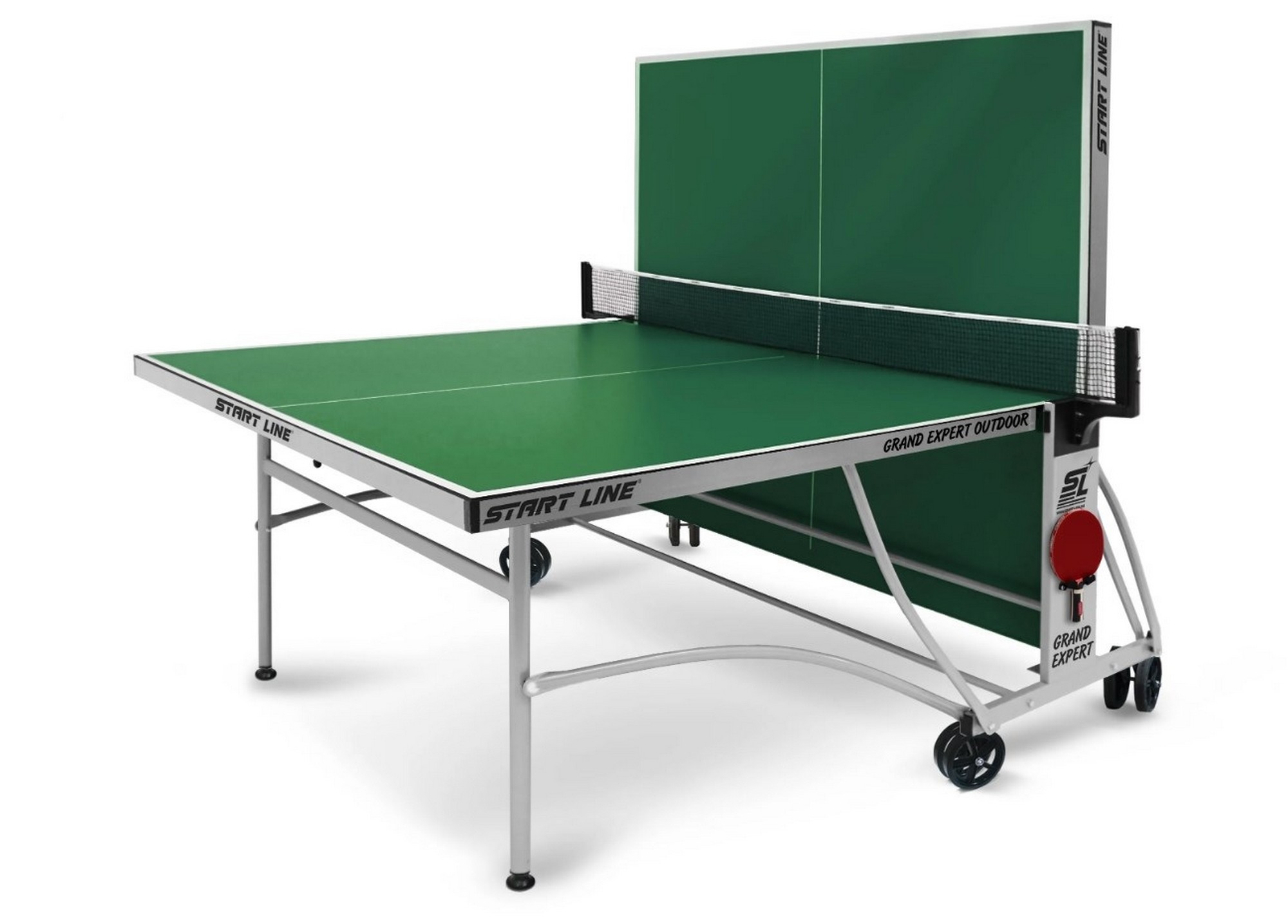 Теннисный стол Start Line Grand Expert Outdoor 4 6044-8 Зеленый 2000_1435