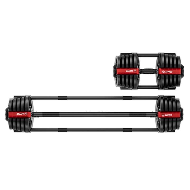 Набор регулируемый штанга+гантель 40кг HYFIT 800_800
