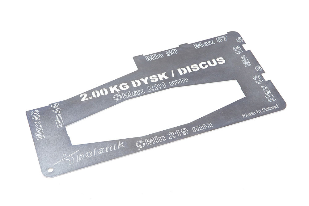 Измерительный набор для дисков, ядер и молотов Polanik ICS19-S0580 1000_667
