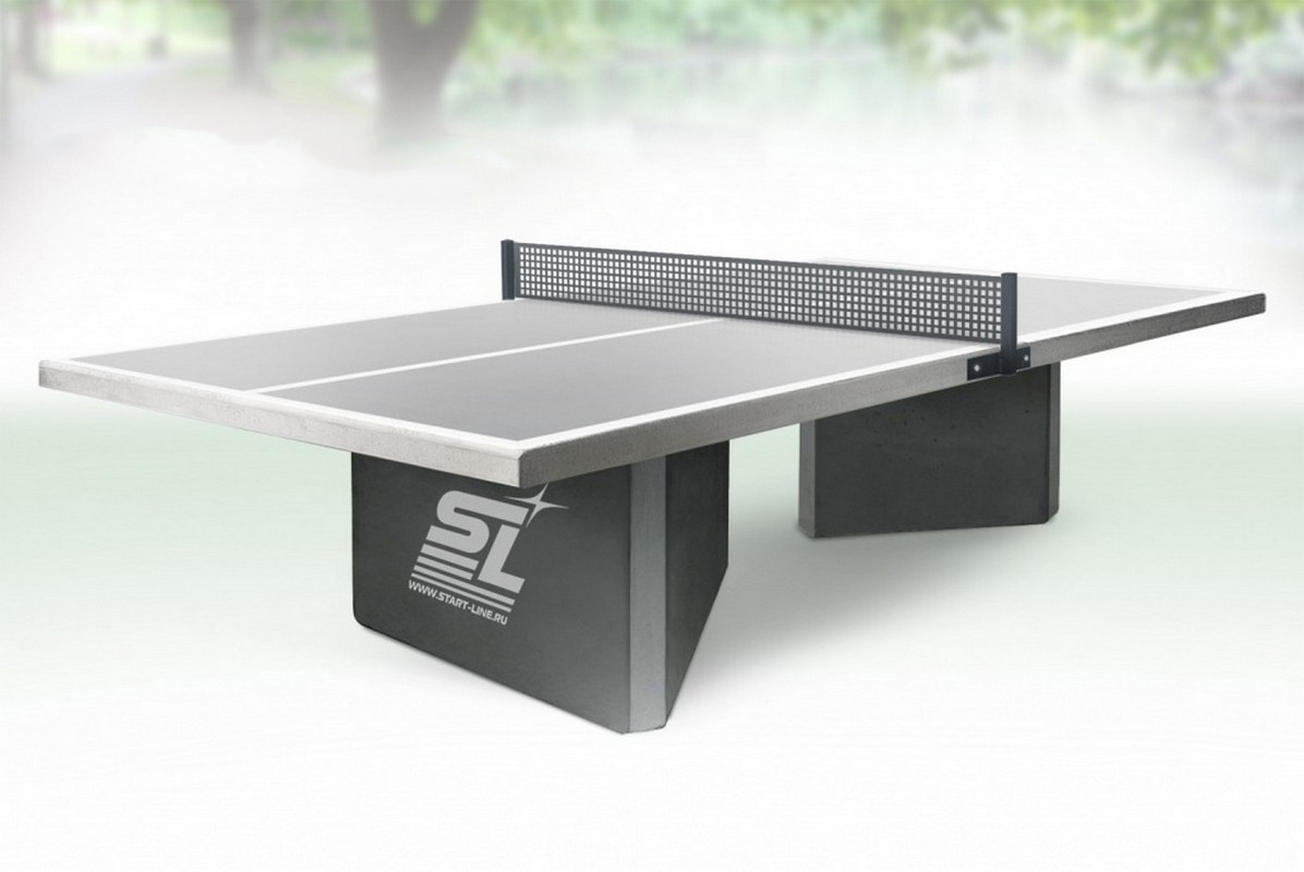 Теннисный стол Start Line City Power Outdoor 60 мм (бетон), с сеткой 1196_800