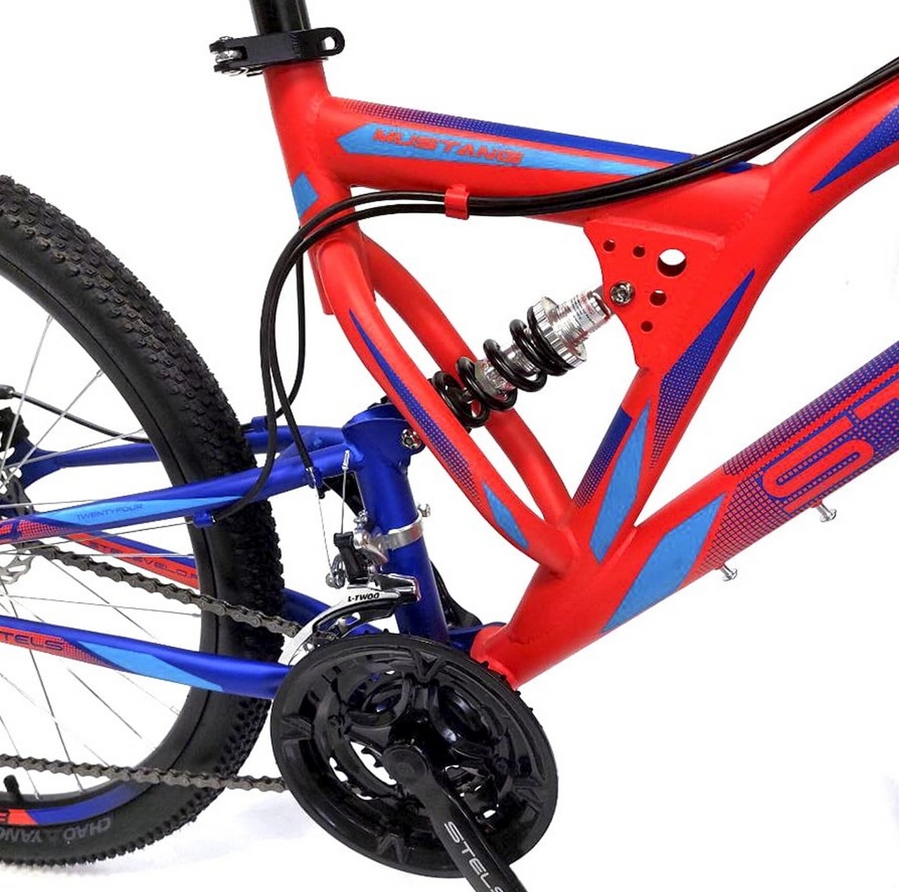 Велосипед 24" Stels Mustang MD V010 Красный неоновый\Синий (м) (LU095563) 048311 1280_1270