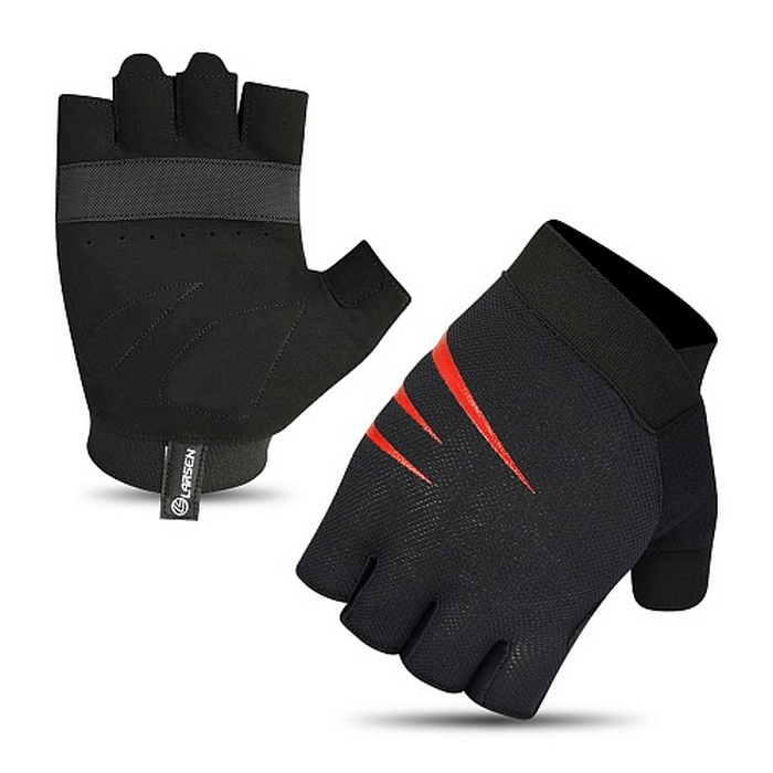 Перчатки для фитнеса Larsen 07-18 Black\black 700_700