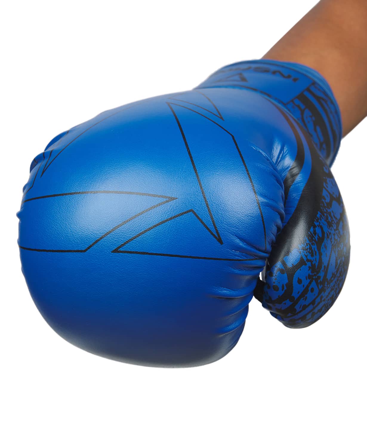 Перчатки боксерские Insane ODIN, ПУ, синий, 14 oz 1230_1479