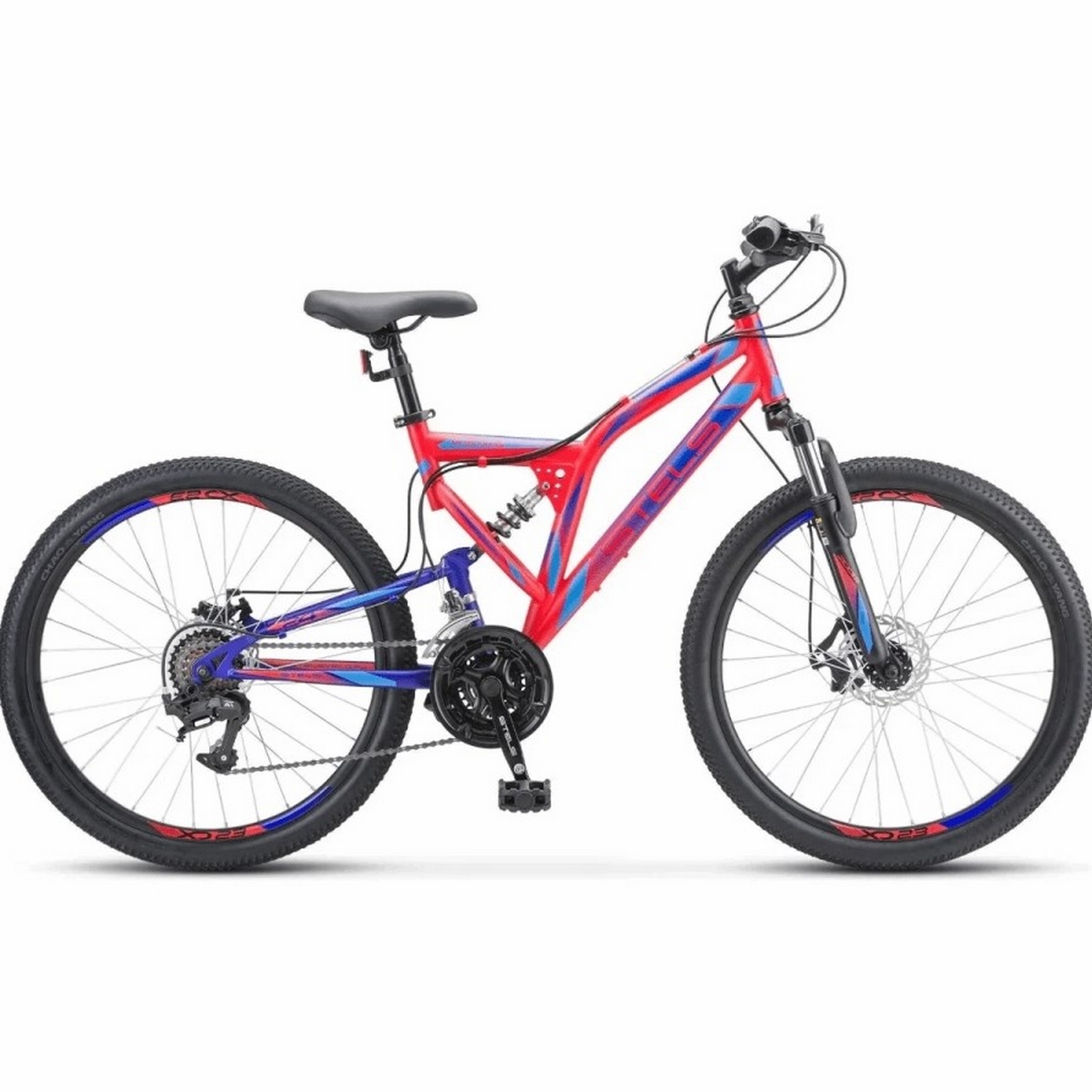 Велосипед 24" Stels Mustang MD V010 Красный неоновый\Синий (м) (LU095563) 048311 1280_1280