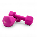 Гантель неопреновая 3кг UnixFit DBNEO3PK Pink 120_120