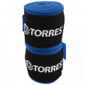 Бинт боксерский эластичный Torres PRL62017BU, длина 3,5 м, ширина 5,5 см, 1 пара, синий 120_120