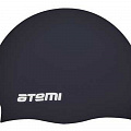 Шапочка для плавания Atemi SC101 силикон, черный 120_120